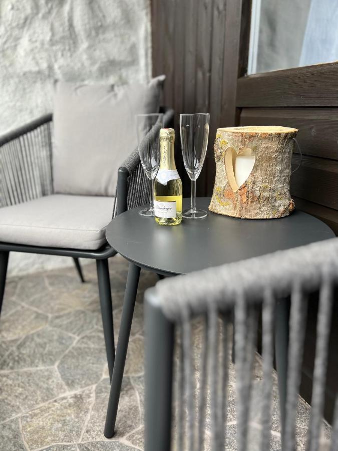 Wolfgangsee Ferienappartement „Bergliebe“ Strobl Exterior foto