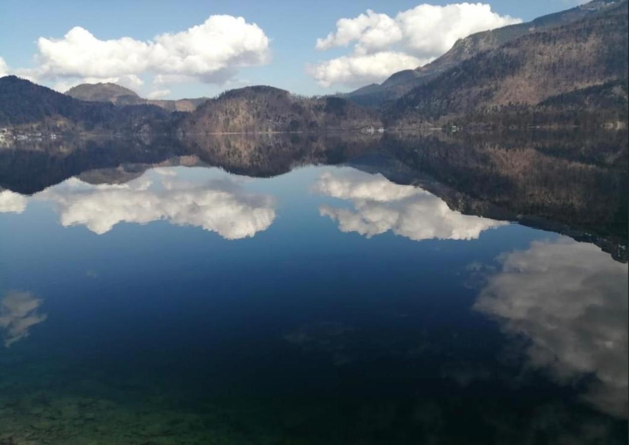 Wolfgangsee Ferienappartement „Bergliebe“ Strobl Exterior foto